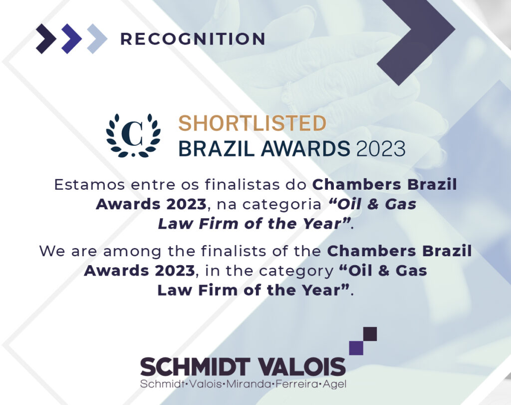 Finalistas do Chambers Brazil Awards 2023 SVMFA Schmidt, Valois